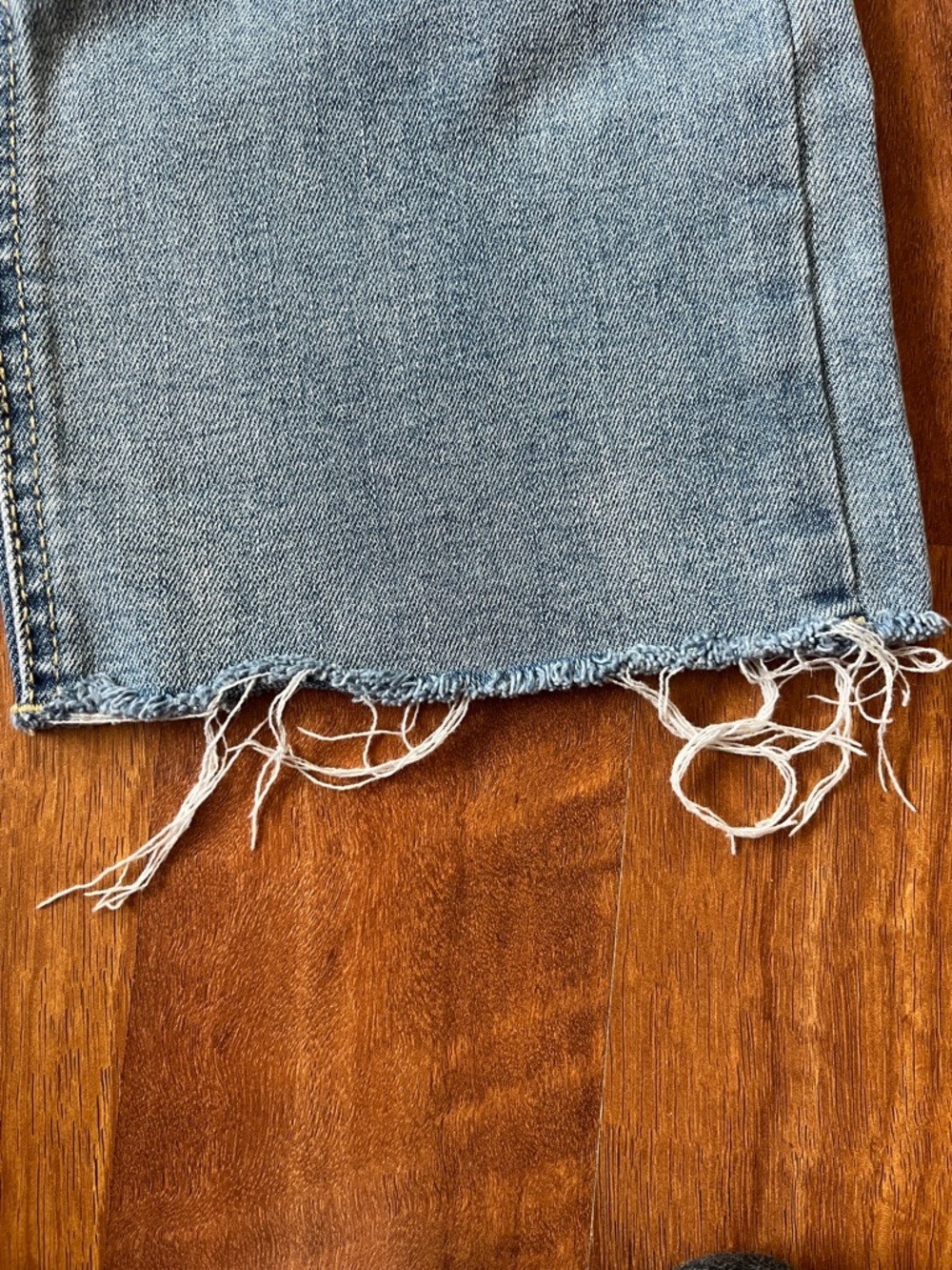 Like new Light Wash Straight-Leg Oat Jeans - Picture 12 of 16